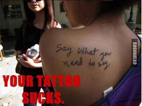 Adevarul despre tatuajul tau