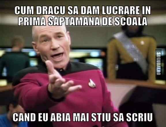 Cum Dracu Sa Dai Lucrare In Prima Saptamana De Scoala Poze