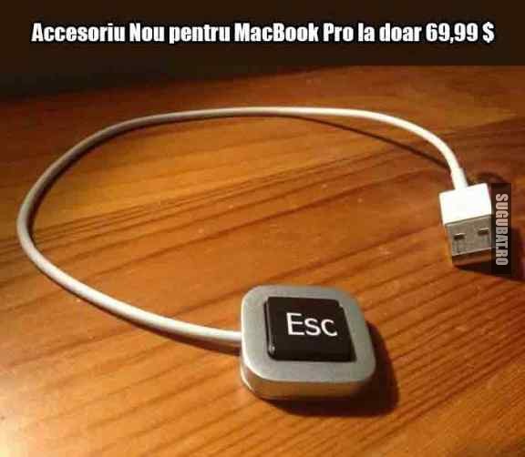 Accesoriu nou pentru MacBook Pro