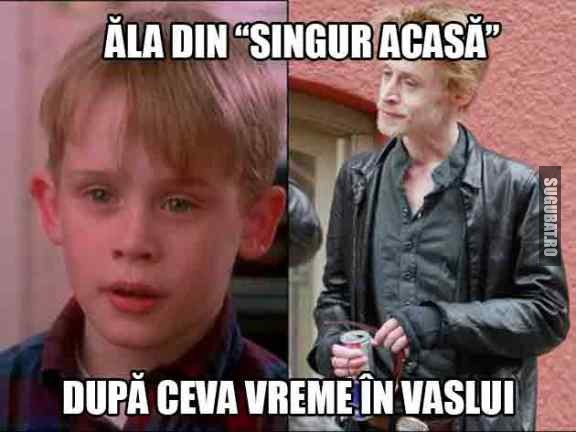 Ala din Singur Acasa dupa ceva vreme in Vaslui