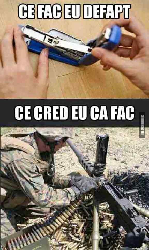 Ce cred eu ca fac si ce fac defapt