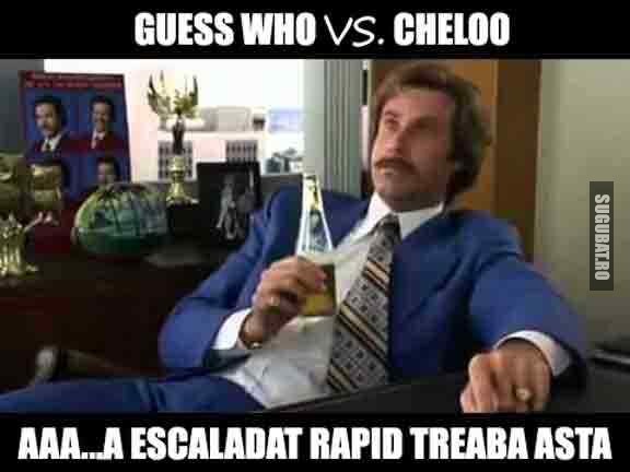 Treaba asta cu Guess Who vs. Cheloo escaladeaza rapid