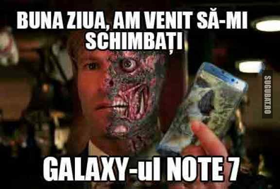 Va rog sa imi schimbati acest Galaxy Note 7