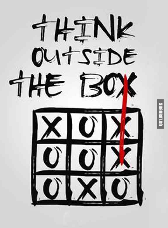 Think out of the box