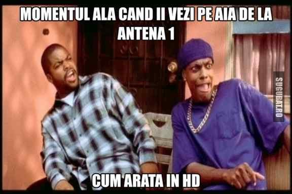 Cand ii vezi pe aia de la Antena 1 cum arata in HD