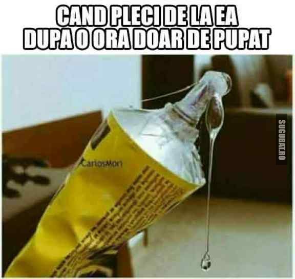 Dupa o ora doar de pupat