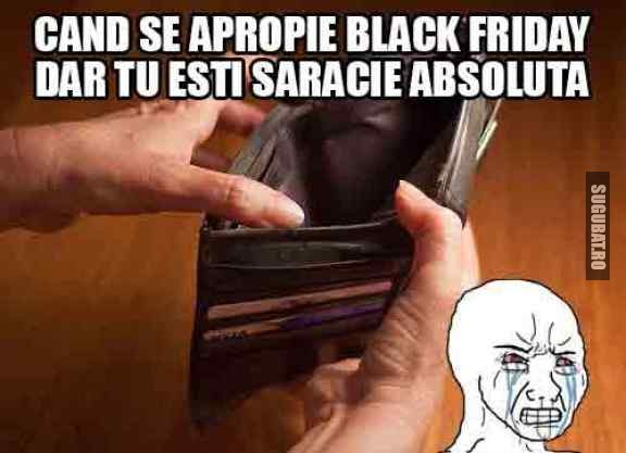 Se apropie Black Friday si tu ai portofelul gol