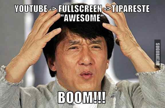 Truc de facut pe YouTube (Awesome)