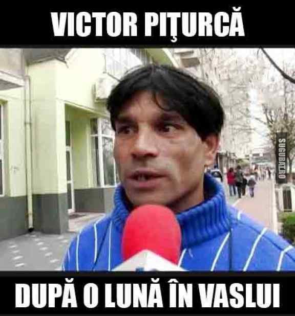 Victor Piturca, dupa o luna in Vaslui