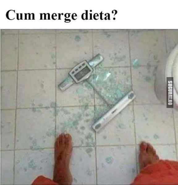 Cand te intreaba cineva cum merge dieta