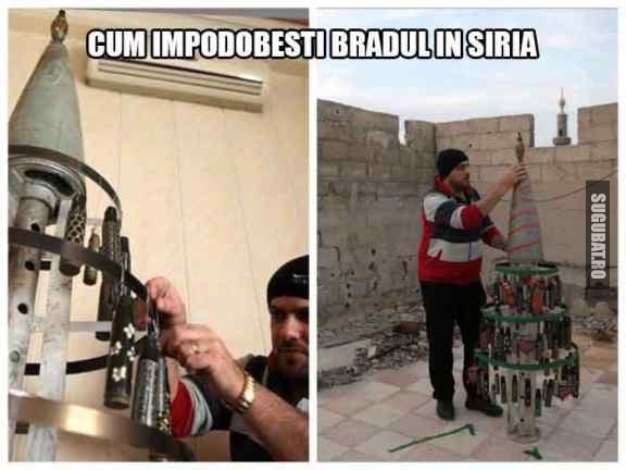 Cum impodobesti bradul in Siria