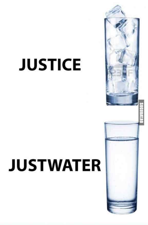 Justice VS Justwater