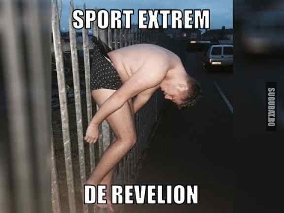 Sport extrem de revelion