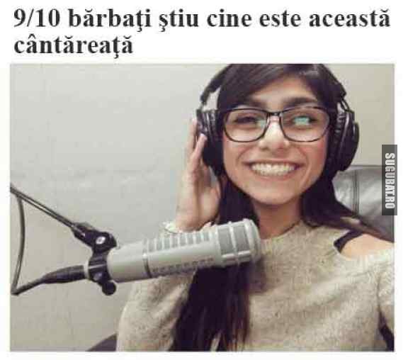 9/10 barbati stiu cine este aceasta cantareata