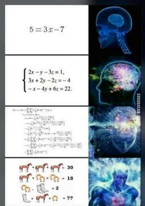 Cand esti bun la matematica