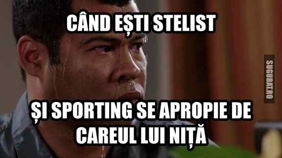 Cand esti stelist si Sporting se apropie de poarta