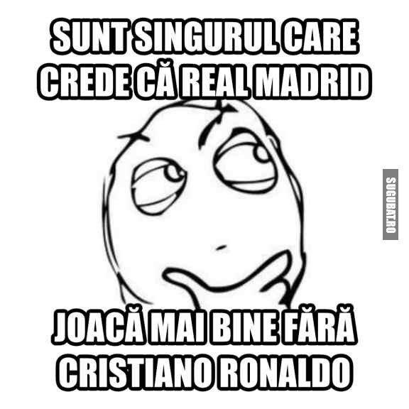 Real Madrid joaca mai bine fara Cristiano Ronaldo