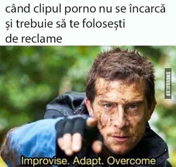 Cand clipul porno nu se incarca...improvizezi