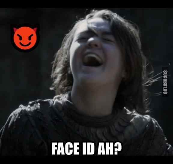 Cand esti Arya Stark si afli că iPhone X va avea Face ID