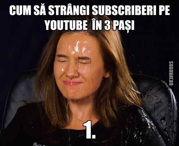 Cum sa strangi subscriberi pe YouTube in 3 pasi