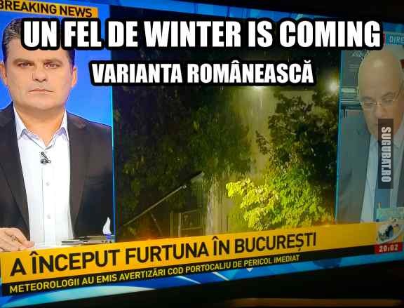 Winter Is Coming de Romania 😅 