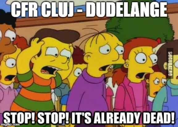 CFR CLuj - Dudelange in Europe League