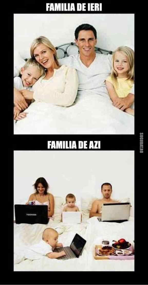 Familia De Ieri Vs Familia De Azi Poze Haioase Imagini