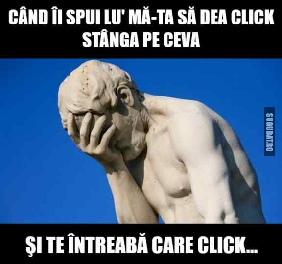 Dilema clasica cu click stanga