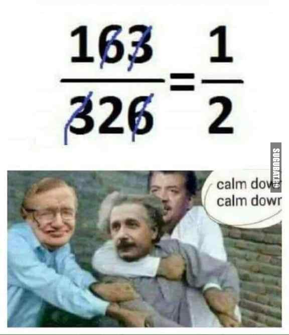 Cand inventezi putina matematica