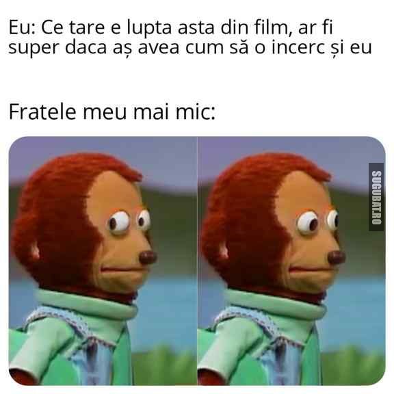 Cand incerci putea multe scheme pe fratele mai mic