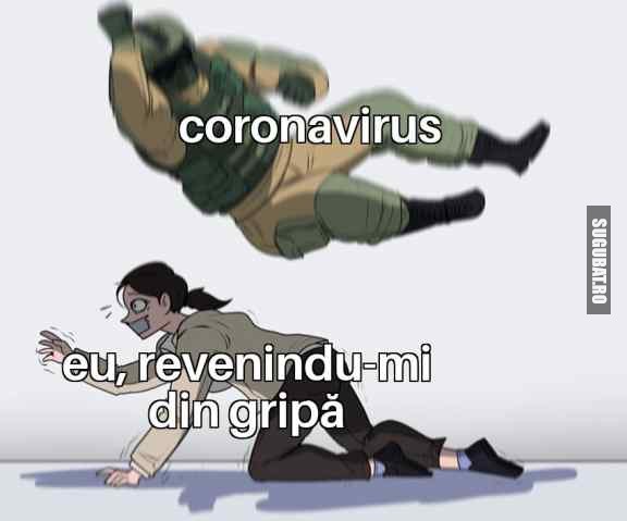 Când abia scapi de gripă #coronavirus