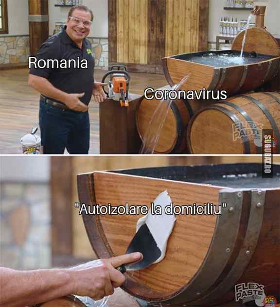 România și autoizolarea la domiciliu #coronavirus