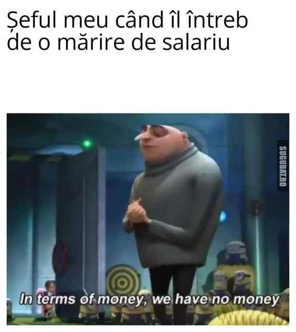 Când vei mărire de salariu