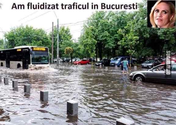 Doar asa se fluidizeaza traficul in Bucuresti