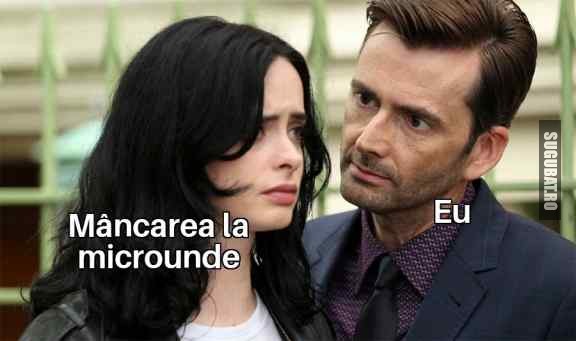 Eu și mâncarea la microunde