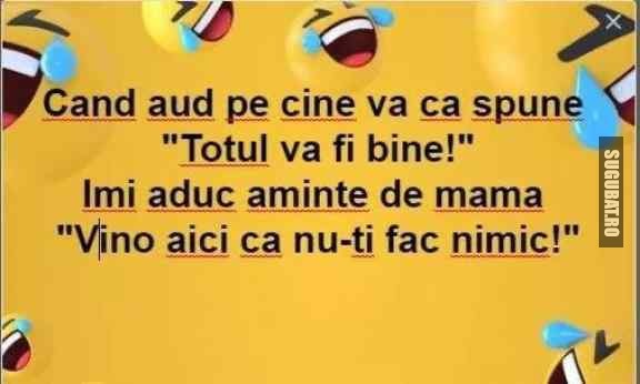 Ce vremuri, mai o bătaie de la mama, decât o pandemie