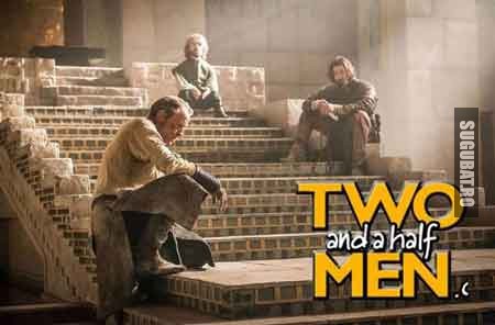 Two and a half men - Versiunea Game of Thrones