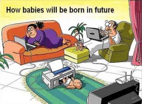 Cum se vor naste copii in viitor!